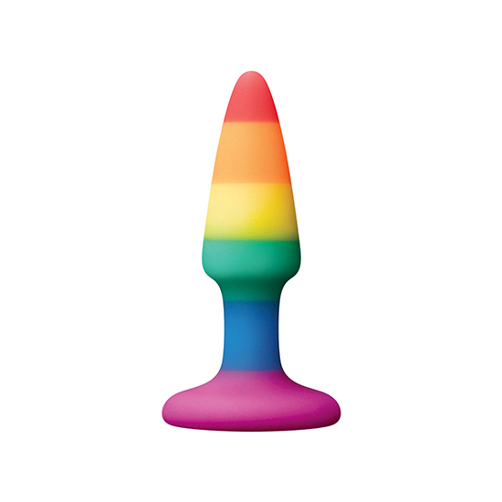 Colourful Love Rainbow Anal Plug Mini